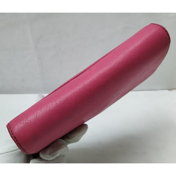 Fossil Pink Leather Credit Card ID Window Trifold Wallet - Picture 5 of 16